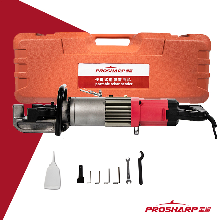 Cintreuse portative pour barres d'armature de 10 à 16 mm